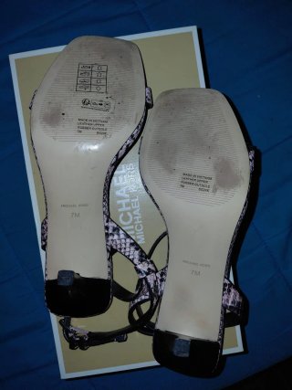 Sandalias Michael Kors Piel Serpiente