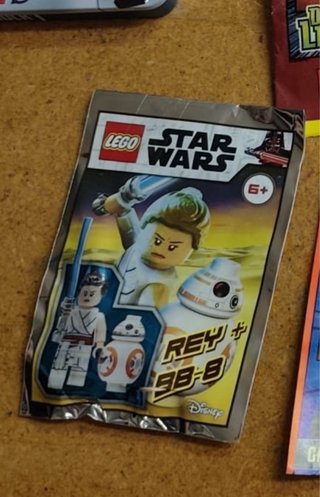 Lego Star Wars Rey y BB-8 Foil Pack