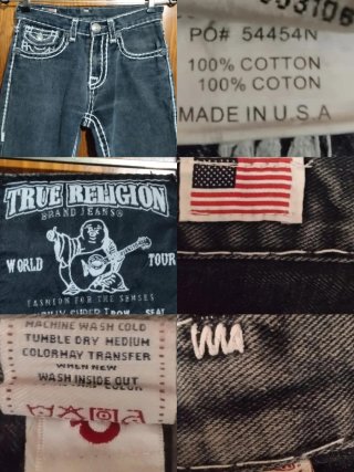 Pantalón marca True Religion USA.