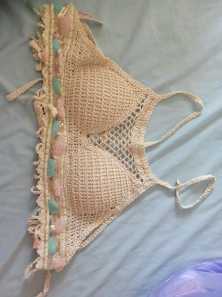 Conjunto Ropa Mujer Beige y Verde
