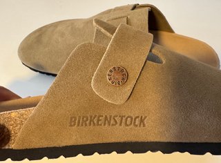 Sandalias Birkenstock Boston Verde Gris Talla 45