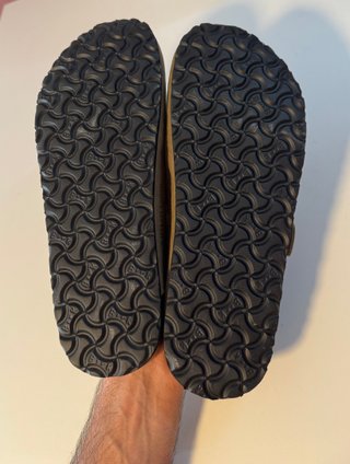 Sandalias Birkenstock Boston Verde Gris Talla 45