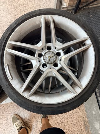 Llantas Mercedes R18 + Gomas Usadas