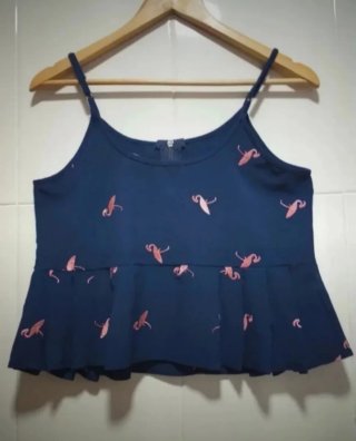 Blusa Verano Flamencos Talla S