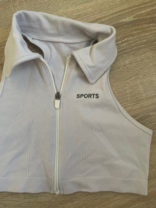 Top deportivo mujer blanco