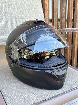 Casco Shark Spartan Blank Mate XL