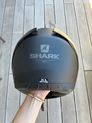 Casco Shark Spartan Blank Mate XL