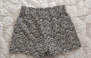 Shorts Kiabi estampado cebra