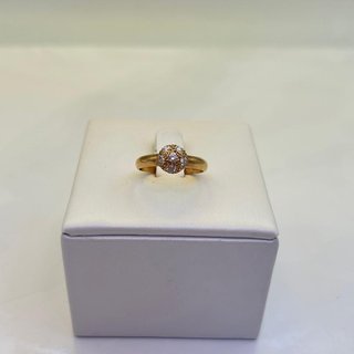 Anillo Oro 18kl Circonitas