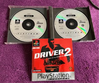 Driver 2 PSX (PlayStation) con manual