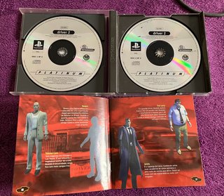 Driver 2 PSX (PlayStation) con manual