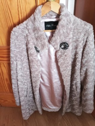 Chaquetón pelo sintético Pilar Prieto talla44