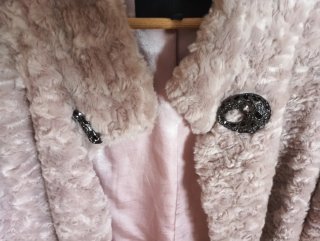 Chaquetón pelo sintético Pilar Prieto talla44