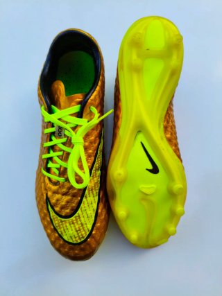Scarpe Calcio Nike Hypervenom Acc Oro/giallo