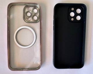 Pack 2 Fundas IPhone 13 Pro Max MagSafe + Negra