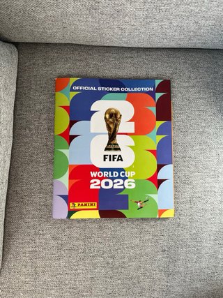 6 Cadernetas World Cup 2026 Panini