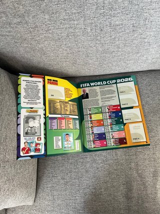 6 Cadernetas World Cup 2026 Panini