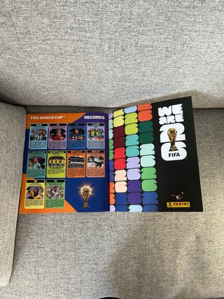 6 Cadernetas World Cup 2026 Panini