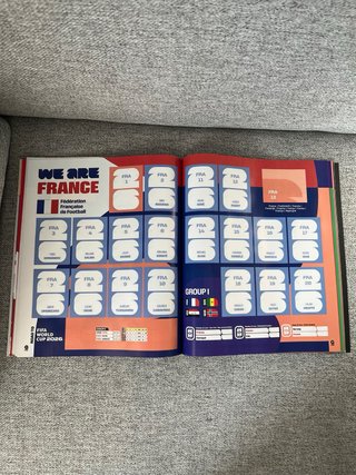6 Cadernetas World Cup 2026 Panini