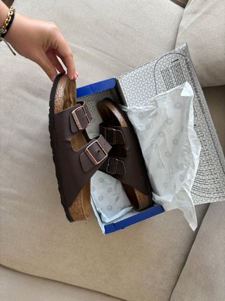 Ciabatte Birkenstock Marroni Taglia 42