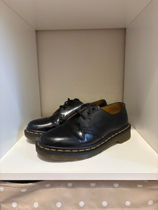 Scarpe Dr Martens Nere in Vernice