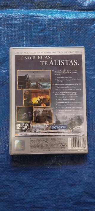 PS2 CAJA Medal of Honor Frontline Platinum