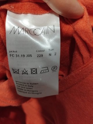 Chaqueta para mujer en color naranja coral, confec