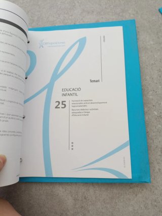 Temari opos Educació Infantil Reial Decret 84/2018