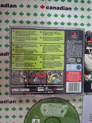 Bio Freaks PlayStation 1
