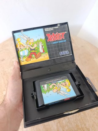 Astérix gret rescue Sega Mega Drive videojuego meg