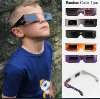 10 Gafas Eclipse Solar + Guía Gratis