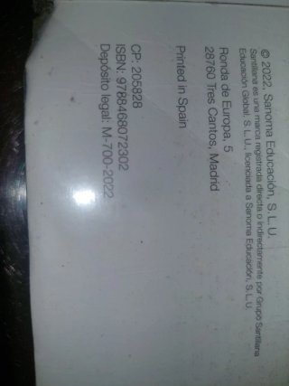 Libro de literatura universal de 1 de Bach