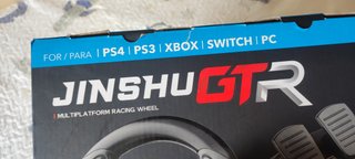 Volante Jinshu GTR PS4/PS3/XBOX/SWITCH/PC