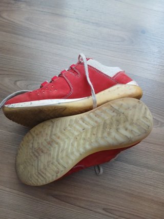 Zapatillas rojas