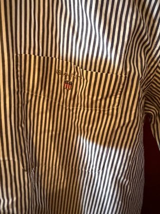 Camisa GANT Rayas Azul Talla M