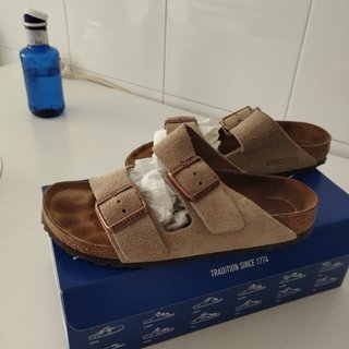 Sandalias Birkenstock Beige Talla 37