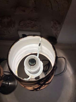 2 Lámparas de Mesa Diseño Árbol