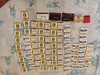 Scatole di fiammiferi antiche - Lotto completo circa 90
