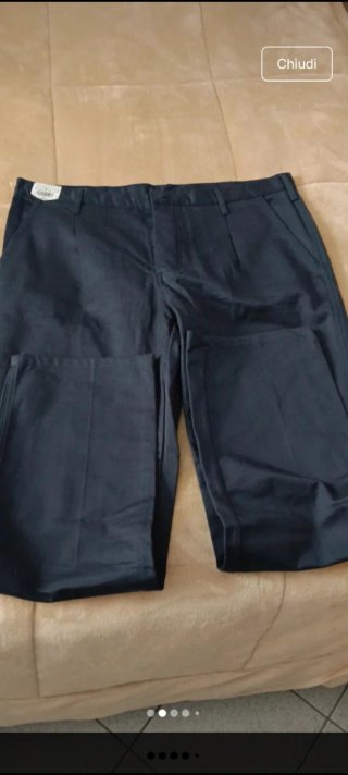 Pantaloni uomo lavoro neri TAGLIA 56