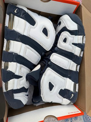 Zapatillas Nike Air More Uptempo Azul/Blanco