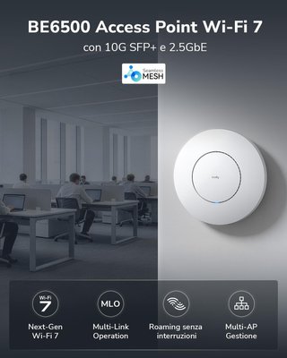 Cudy AP6500 BE6500 WiFi 7