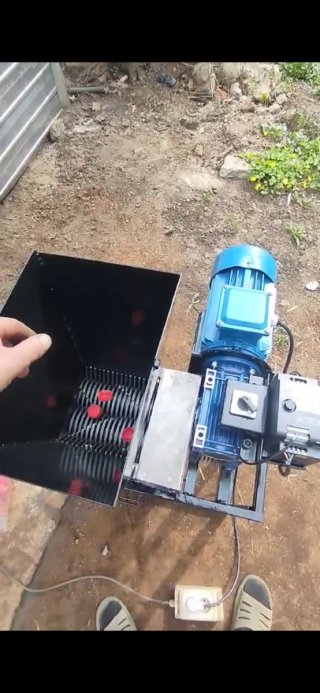 Trituradora industrial de plástico