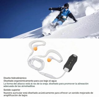 Reproductor MP3 8GB IPX8 Sumergible