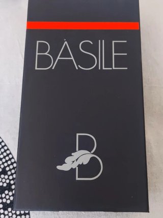 Portafoglio Basile nero e oro
