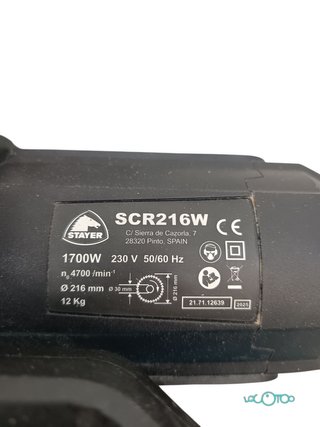 Ingletadora Eléctrica Stayer SCR216W
