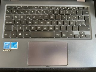 Portátil Asus Táctil Azul/Gris