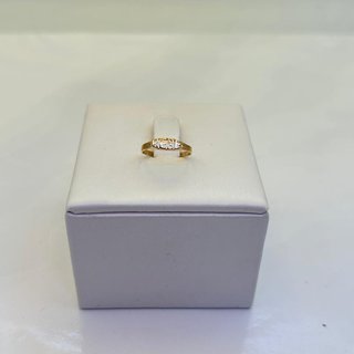 Anillo Sello Bebé Oro 18kl