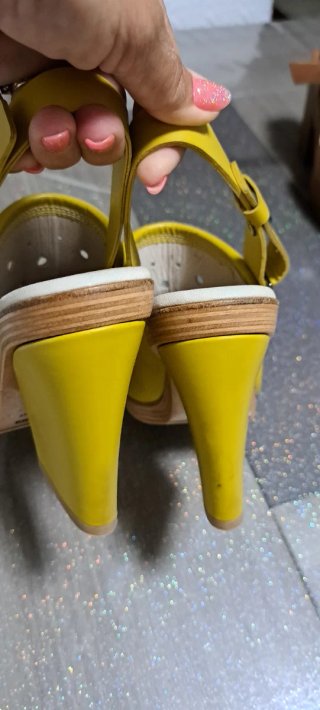 Sabot Max Mara donna Giallo