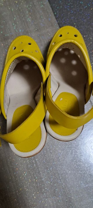Sabot Max Mara donna Giallo