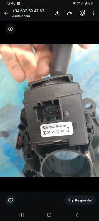 Mandos y anillo airbag BMW E46 Compact